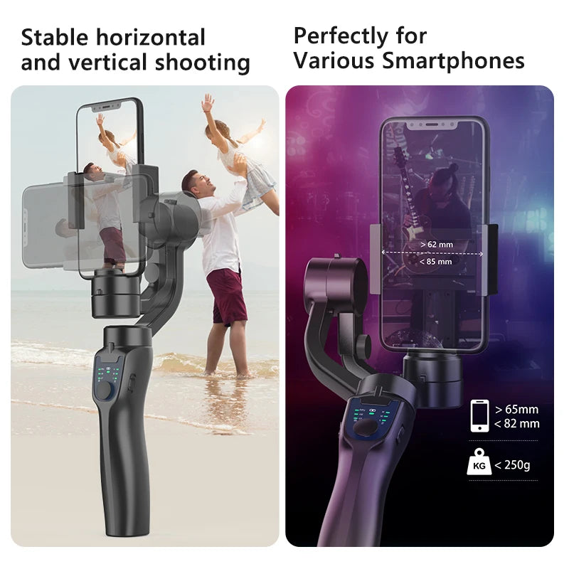 F8 Handheld 3- Estabilizador de Gravação