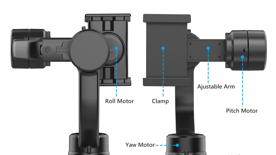 F8 Handheld 3- Estabilizador de Gravação